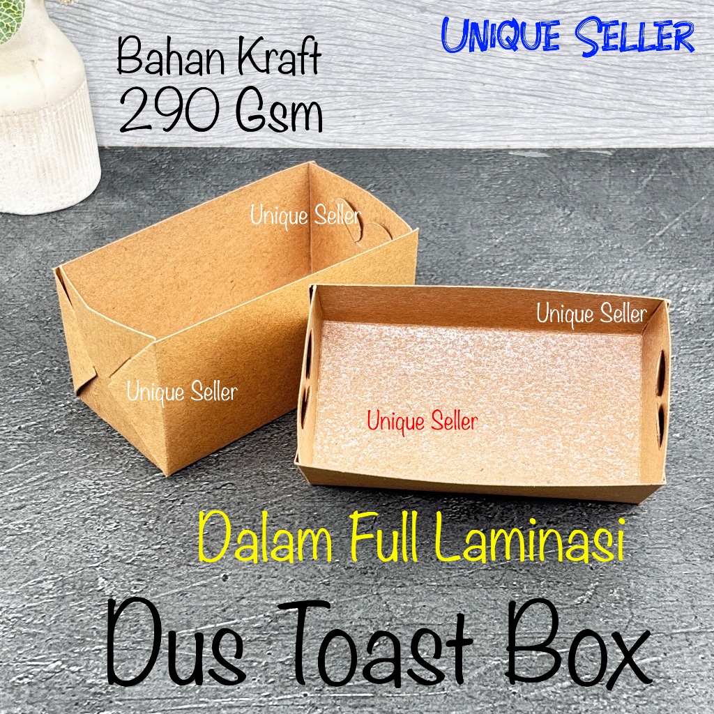 

Tray Toast Box Kraft Laminasi 10.5x5.5x5.3 cm / Dus Toast Box Kraft / Dus Tray Roti Bakar / Tray Roti Kue Sample Tester Kromboloni Cromboloni Kotak / Tray Dus Roti Kue Kotak Kraft Laminasi / Dus Toast Box