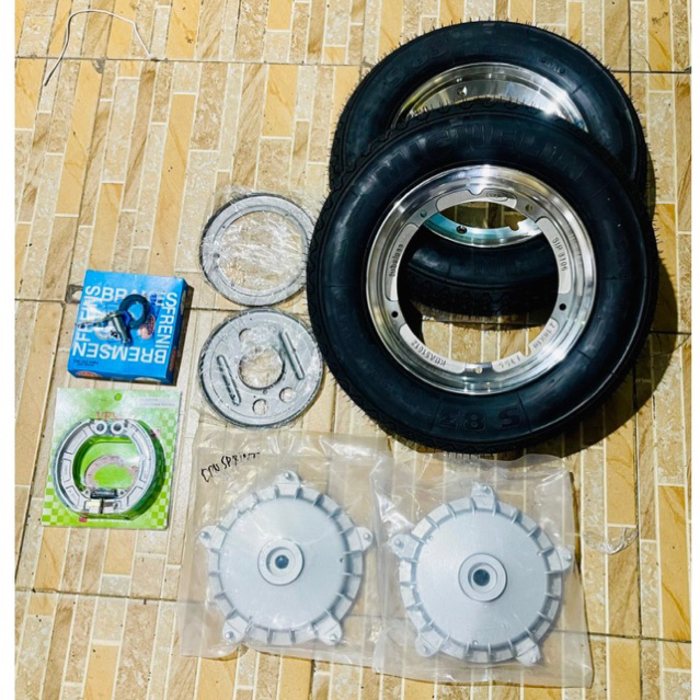 paket upgrade ring 10 dari ring 8 vespa super ps sera strada ke ring 10 vespa sprint pelk sip afr ba