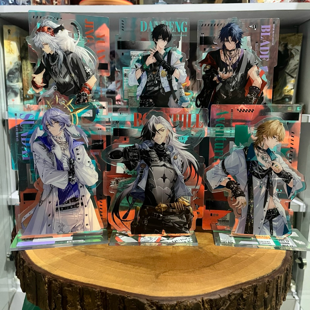 HSR Honkai Star Rail Jing Yuan Blade Ren Dan Heng Aventurine Boothill Sunday Standee Badges Shikishi