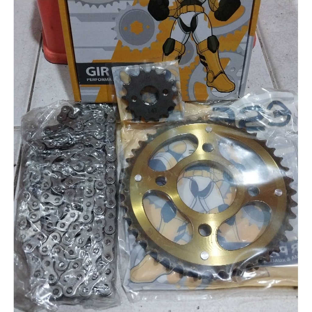 GEAR SET BAJAJ PULSAR 180 UG3 - PULSAR 180ug3 ESF Original