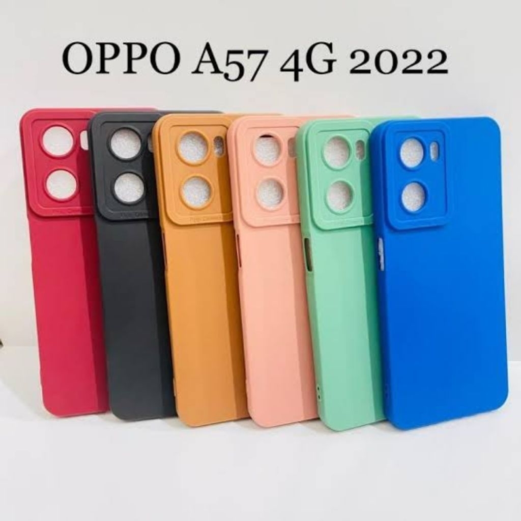 CASE PRO CAMERA OPPO 57 / A77s MACARON SOFTCASE KARET
