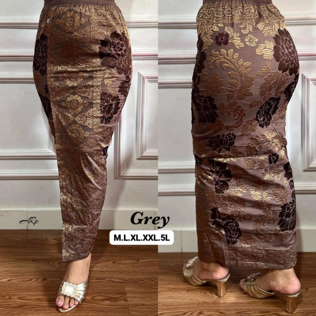 KAMEN JADI BORDIR SONGKET PREMIUM STRECH LASEM // ROK BORDIR SONGKET BALI// KAMEN JADI