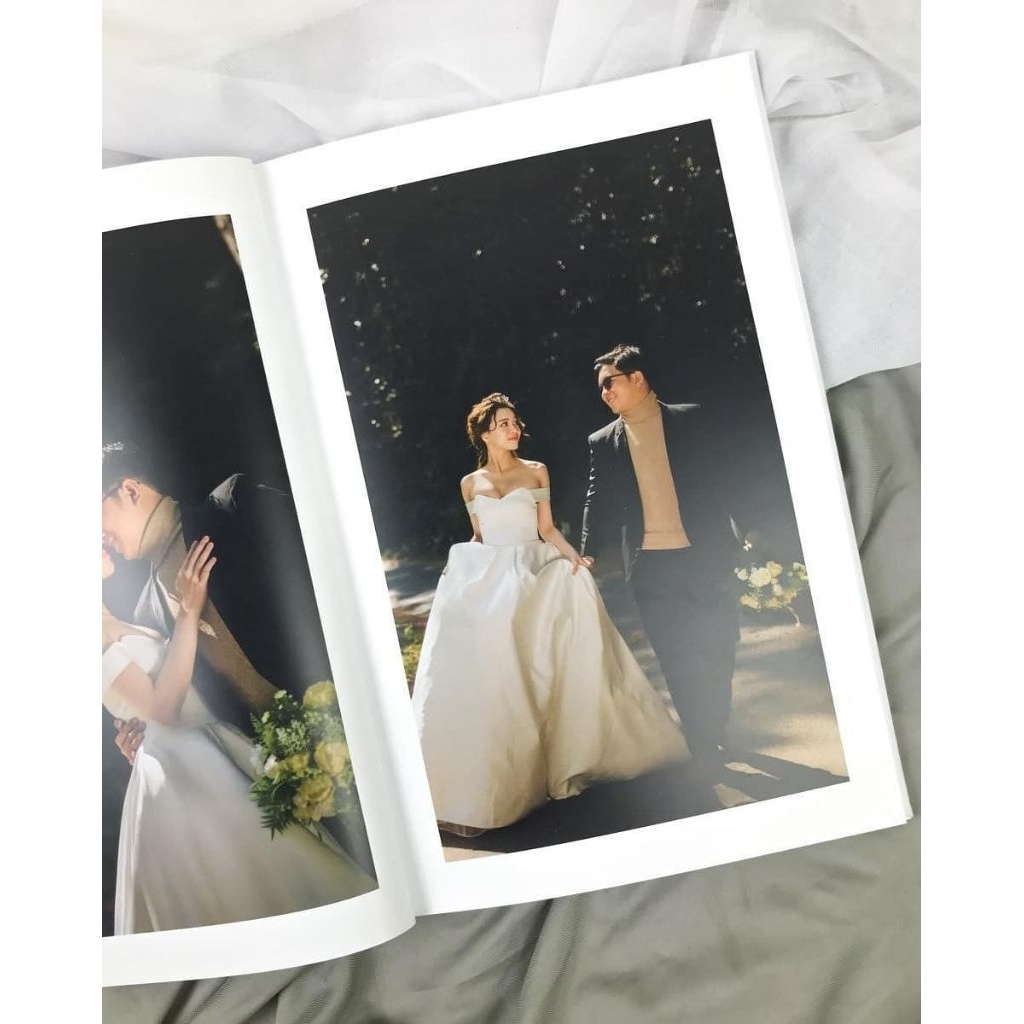 Cetak Hardcover Photobook A4 Custom Wedding Pengantin Album Ala Majalah