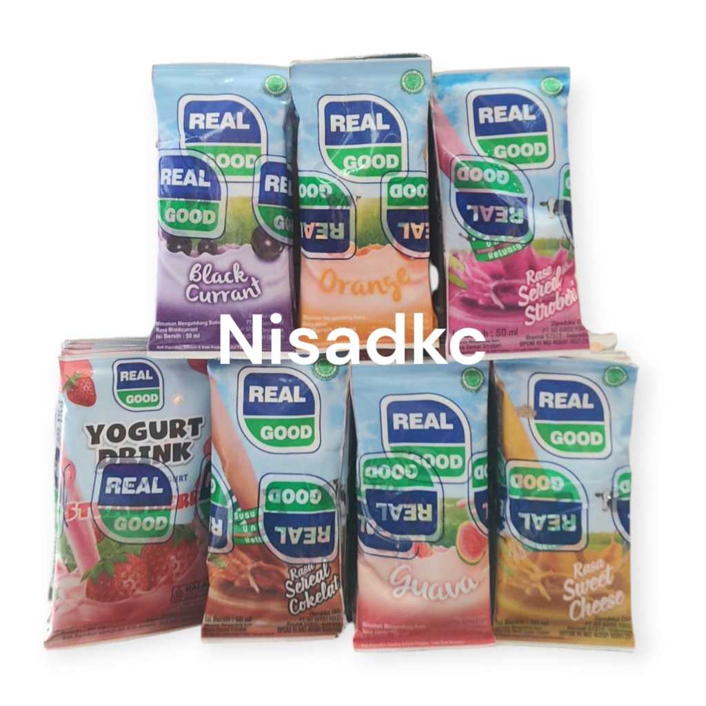 

Real Good 1000 Susu Bantal 50ml 1 Pack Isi 10pcs Varian Lengkap Nisadkc