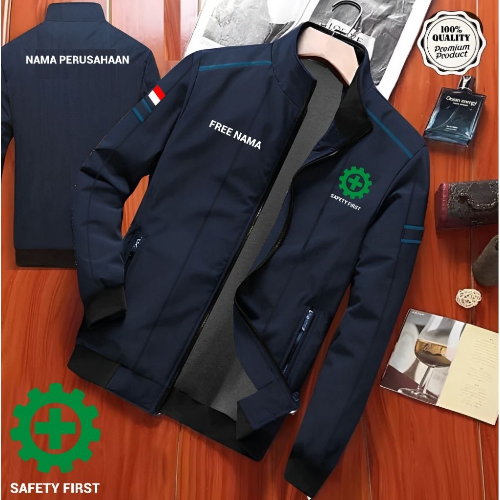 JAKET SAFETY FIRST | JAKET K3 | JAKET PERUSAHAAN