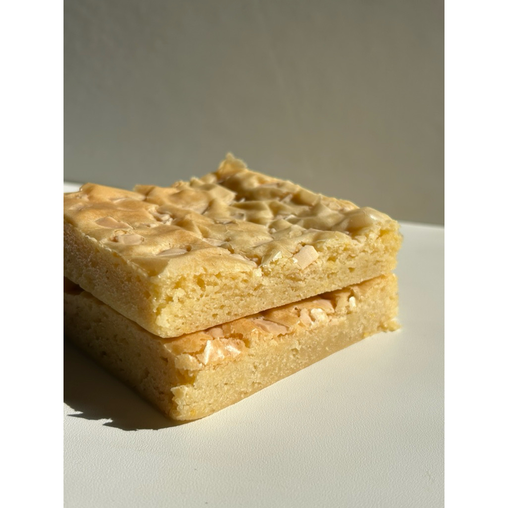 

FUDGY BROWNIES - White Choco Brownies by Cravingsweets