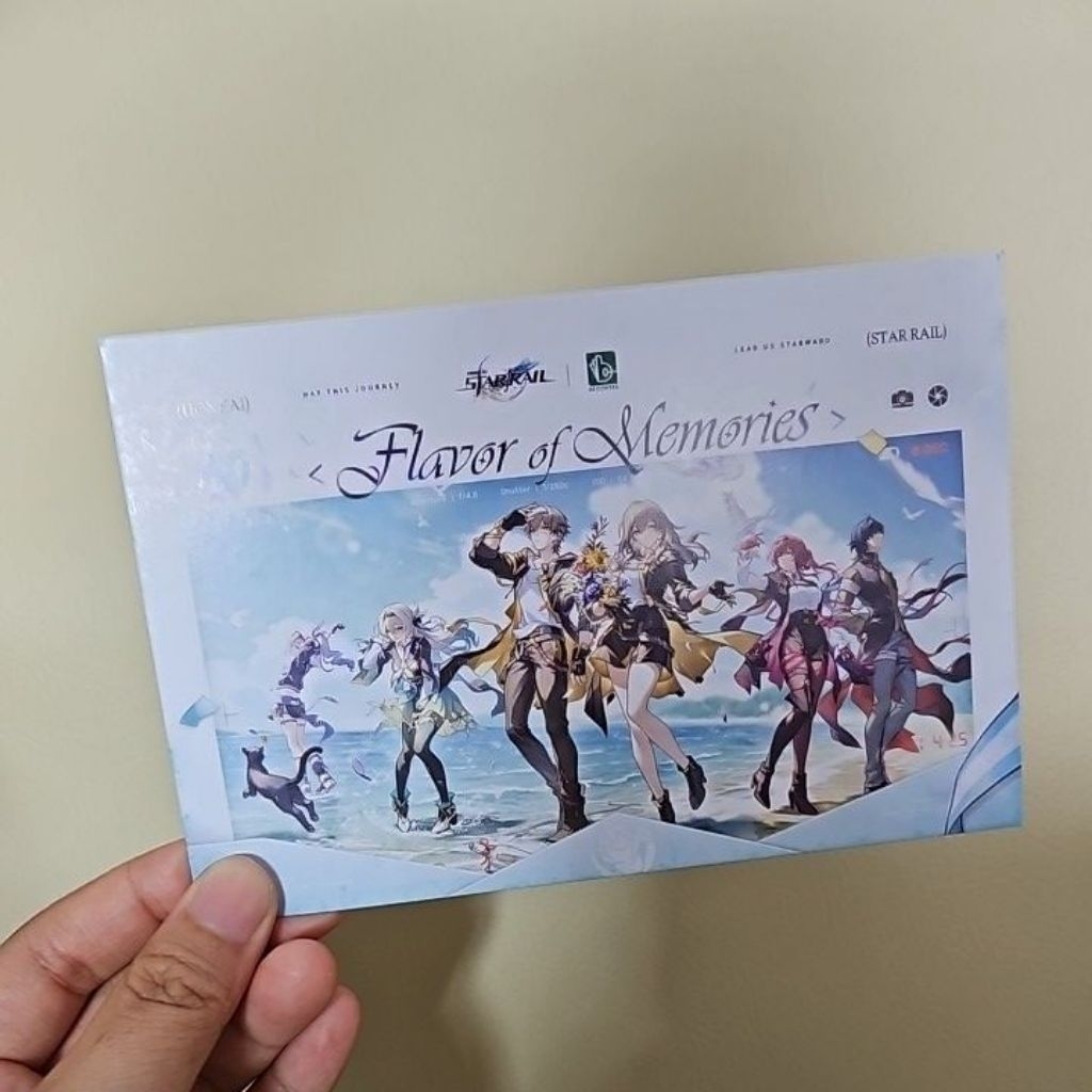 Honkai Star Rail x BeCoffee Postcard