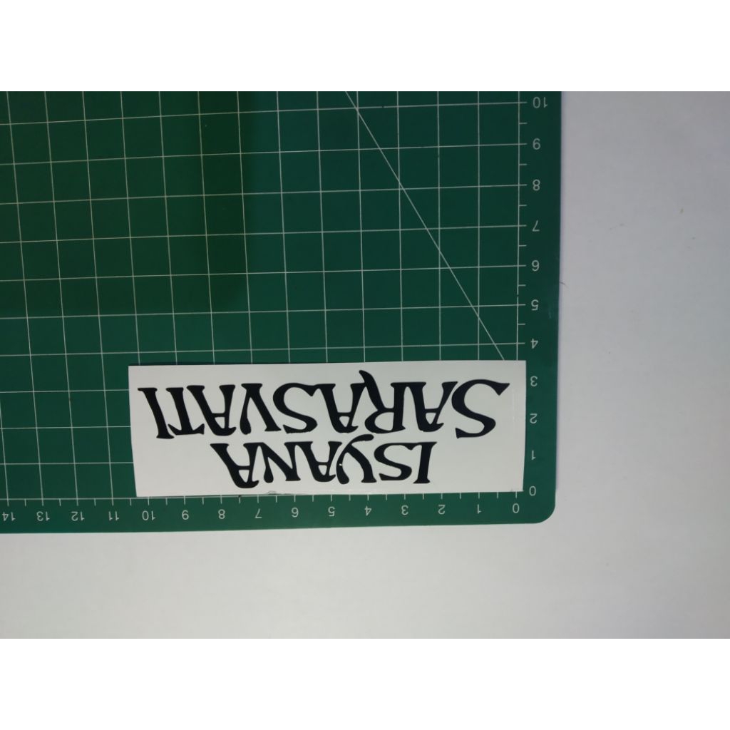 

stiker cutting istana sarasvati