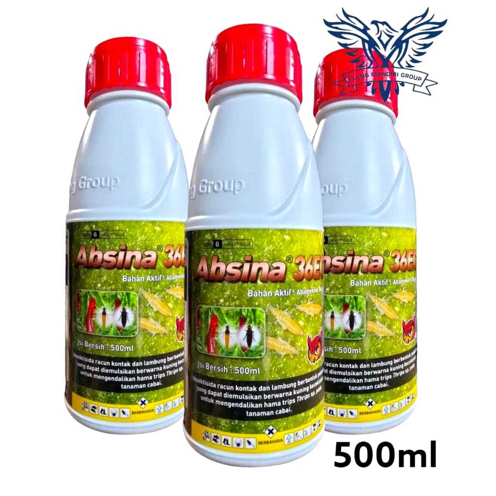 Absina 36ec 500ml Abamektin 36 ec Insektisida Efektif Atasi Hama Tanaman Sinamyang