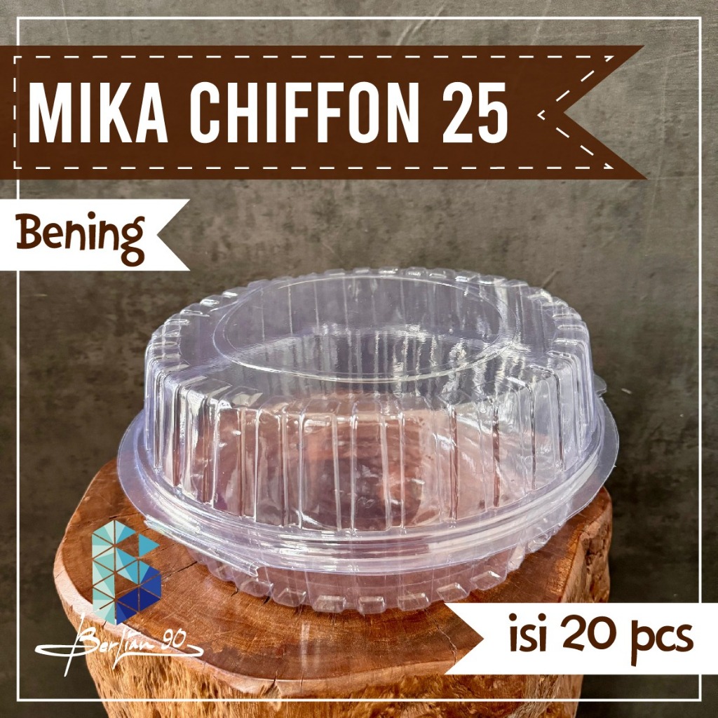 MIKA BOLU SIFON 25 CM / MIKA BOLU TX25 ISI 20 PCS / Mika Bolu Chiffon / Mika Kue / Mika Bolu