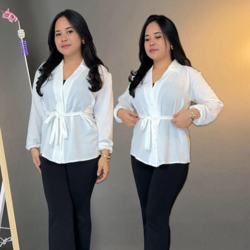 Vivi kemeja wanita blouse casual wanita jumbo blouse casual