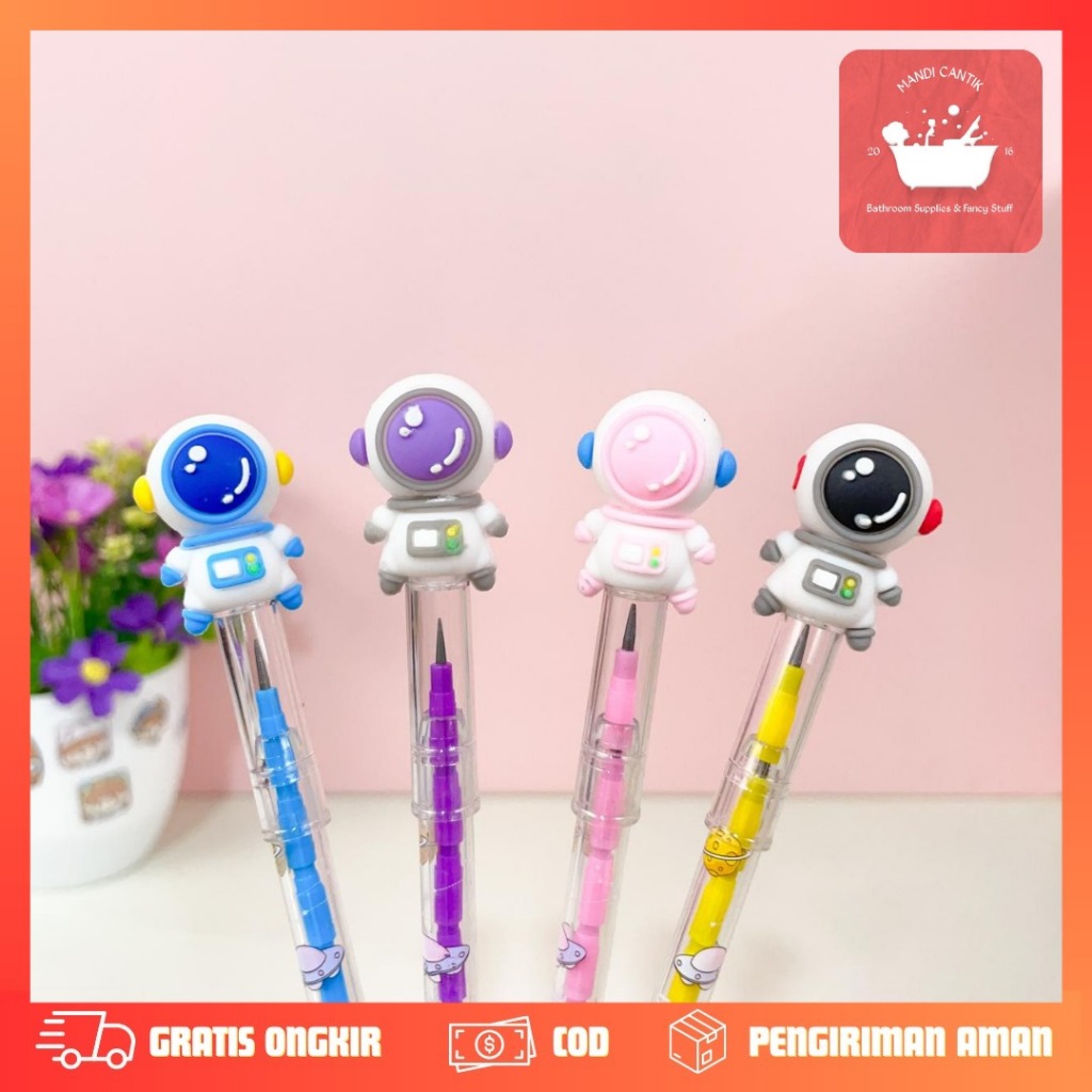 

PENSIL SUSUN ASTRONOT FULLBODY PS-1943 Pencil lucu / Pensil alat tulis sekolah