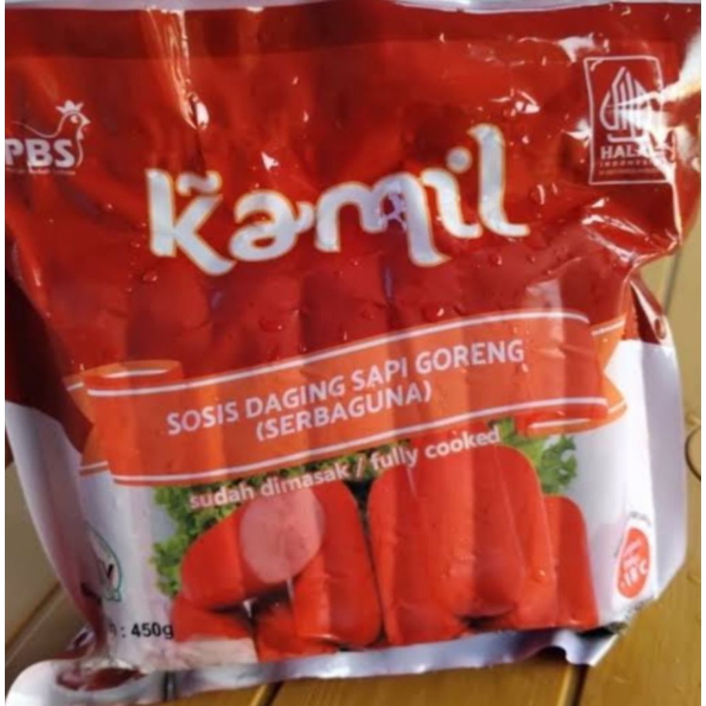 

Kamil sosis sapi serbaguna /sosis Frozen food
