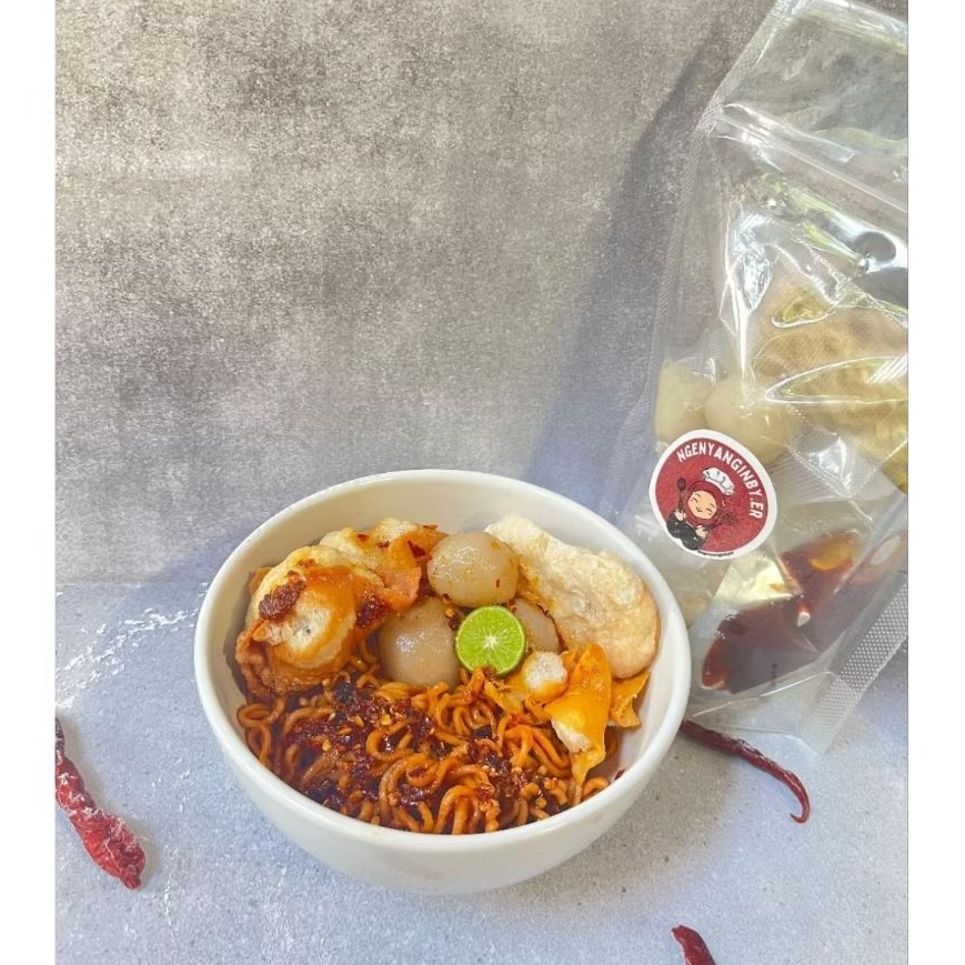 

MIE SEUHAH CHILLI OIL | mie pedas bumbu khas chilli oil bawang | murah banyak