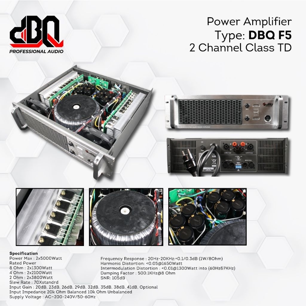 POWER F5 DBQ / POWER KELAS TD / POWER 2 CHANEL / POWER DBQ