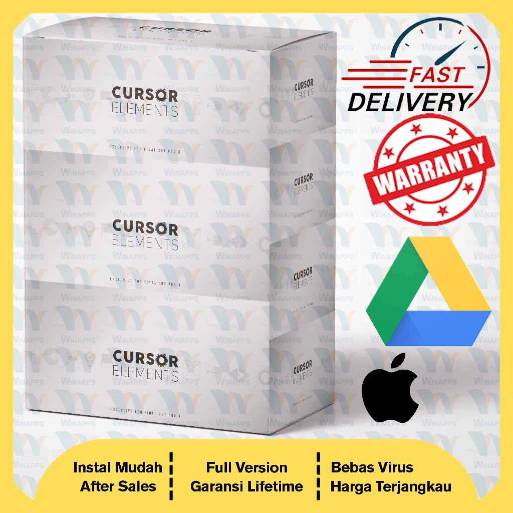 LenoFX Cursor Elements for Final Cut Pro FCPX