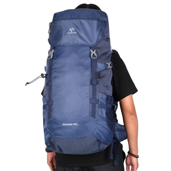 TAS RANSEL CARRIER FORESTER RAGANG 45 LITER INCLUDE RAINCOVER TAS GUNUNG RINGAN TAS HIKING PENDAKI B