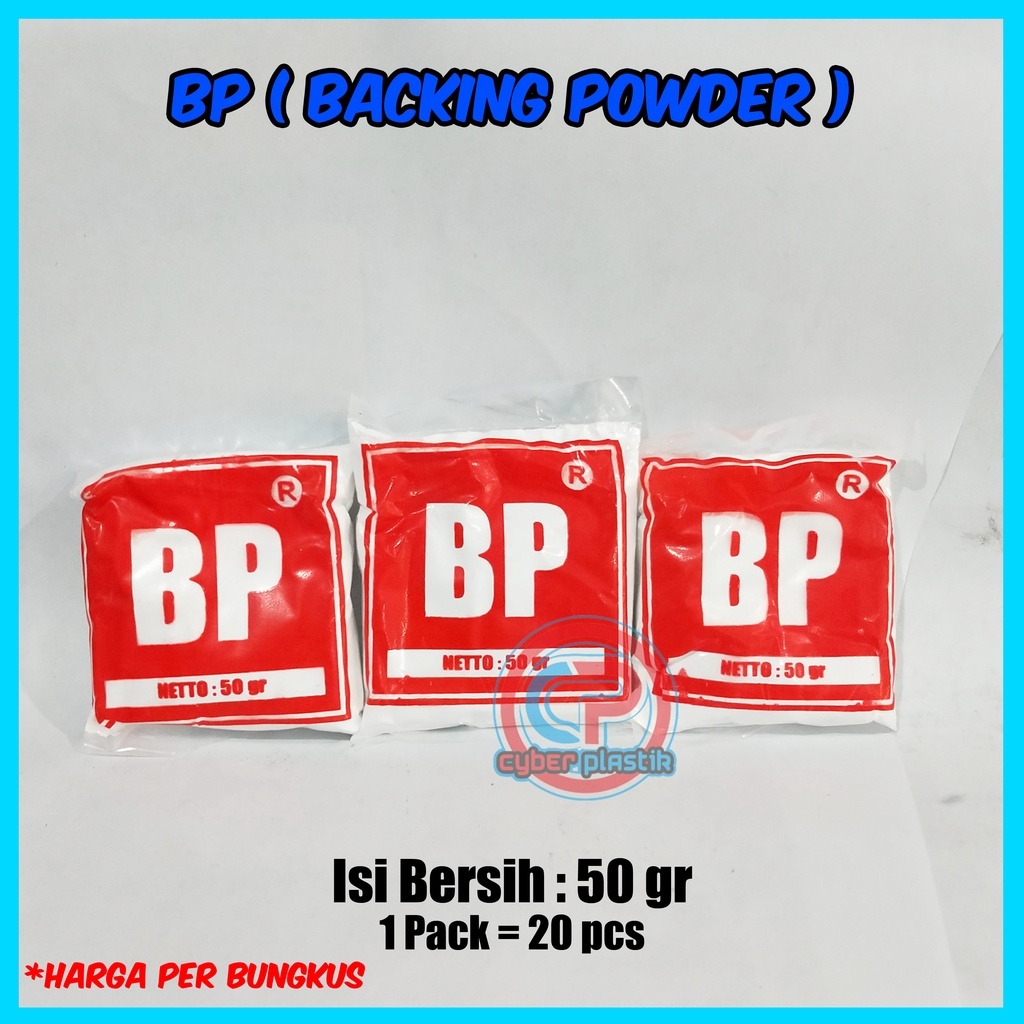 

Baking powder dan soda kue 50 gr pengembang kue