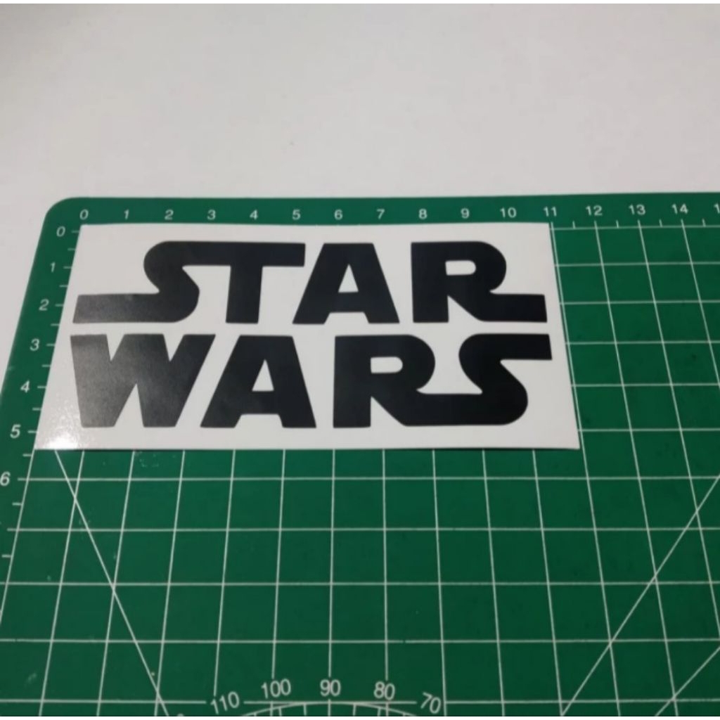 

stiker cutting star wars