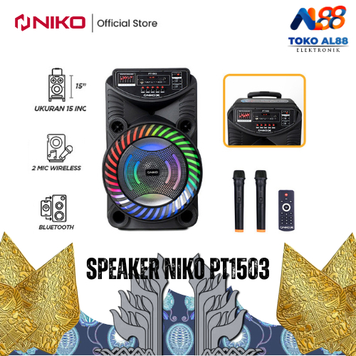 SPEAKER NIKO PT 1503 / PT 1503 / PT 1502 / PT 1501 / PT 1202 / PT 1201