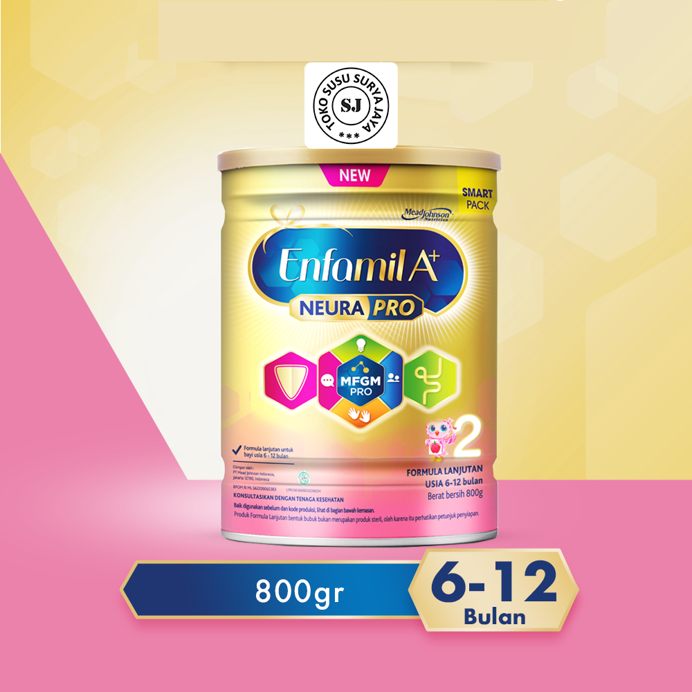 Enfamil A+ Tahap 2 kemasan 800 gr