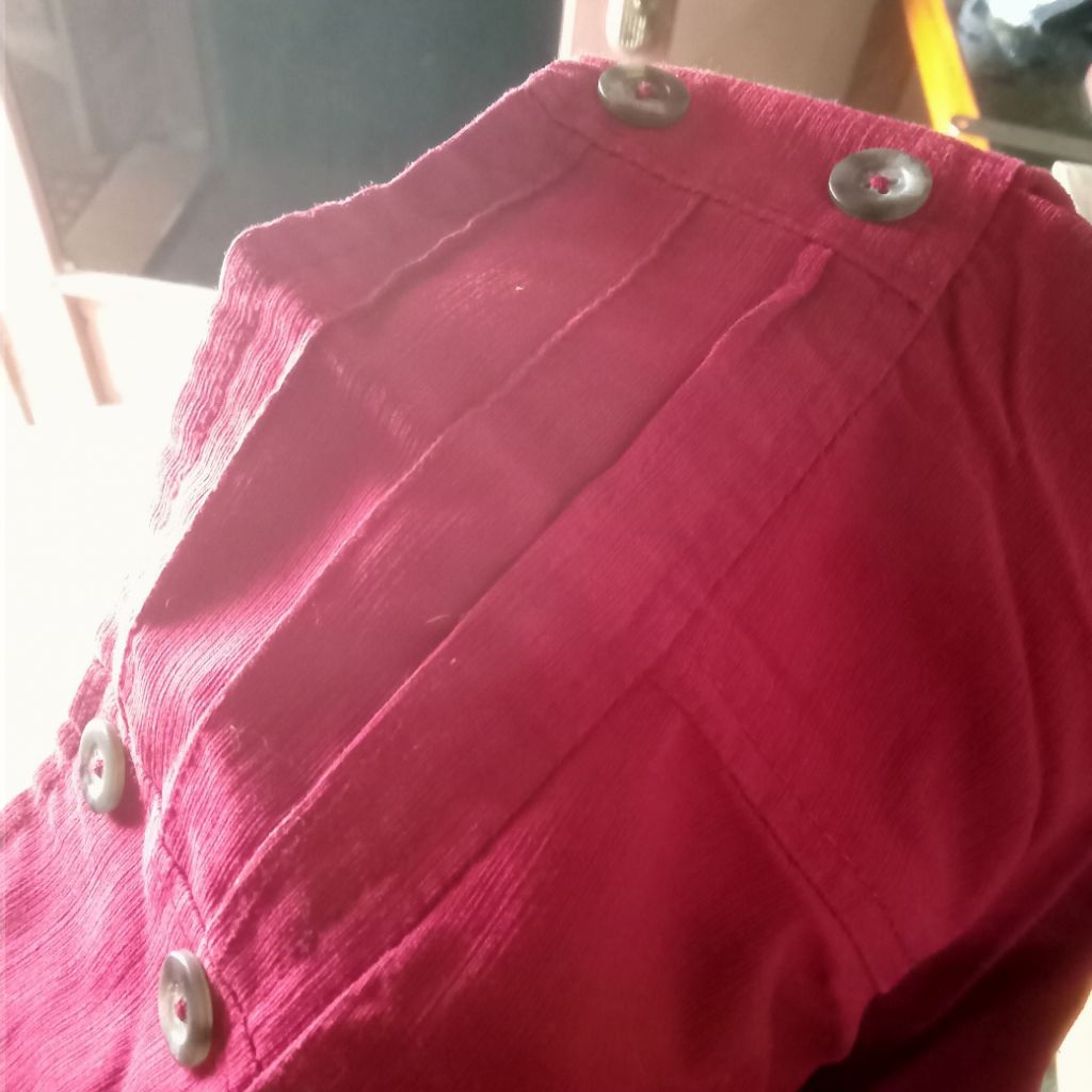 preloved celana kulot merah maroon all size