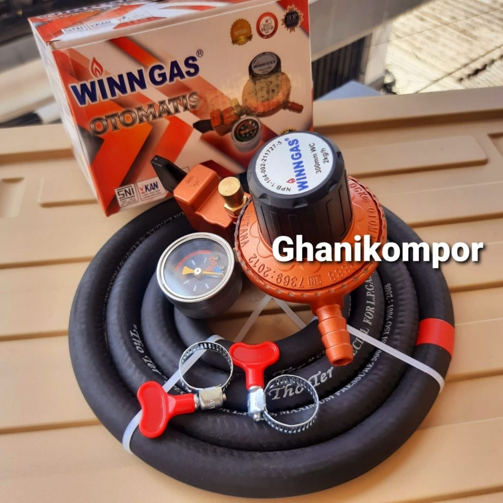 Pengaman Gas Lpg Regulator Safety Lock Pinlock Selang kompor gas primaflex 500 psi Original