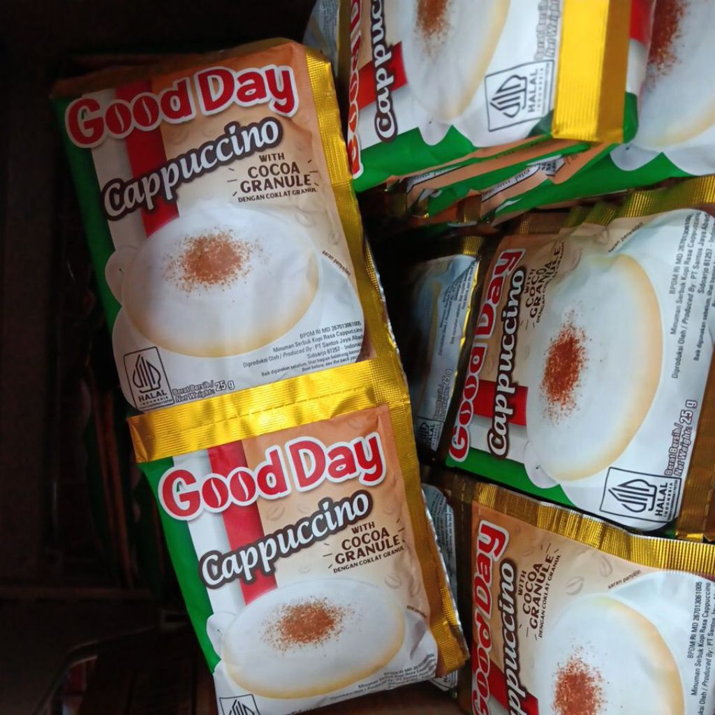 

Goodday Capuccino (serenceng isi 10)