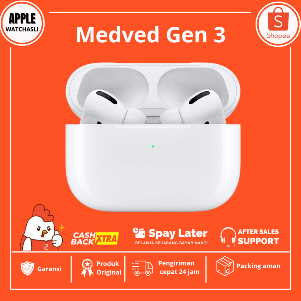 Medved 3 Wireless Charging Case TWS Bluetooth