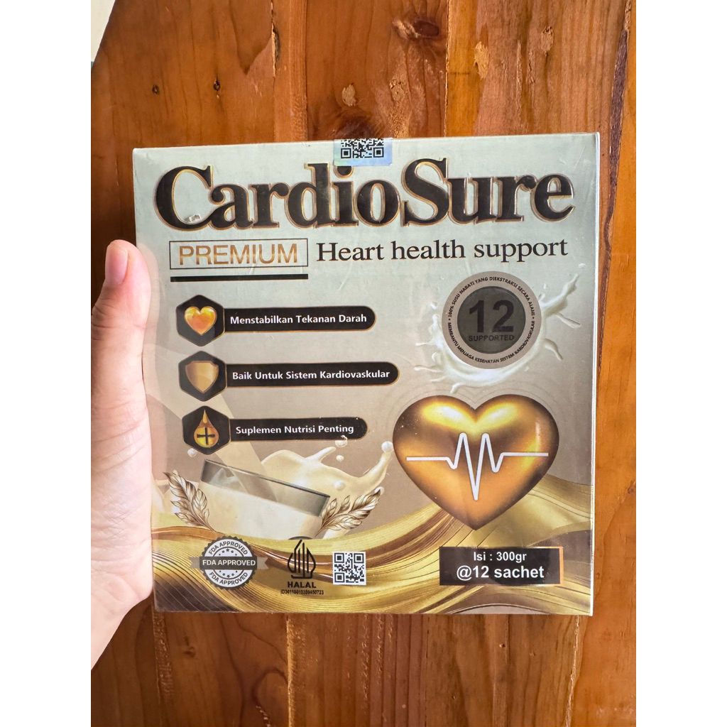 

CARDIOSURE SUSU BUBUK SUPLEMEN NUTRISI PENTING MEMBANTU MENSTABILKAN TEKANAN DARAH