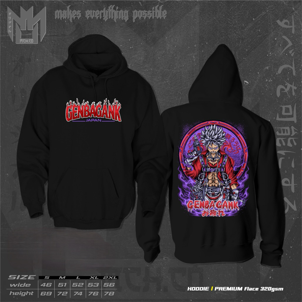 Hodie Genba Gank premium 320gsm