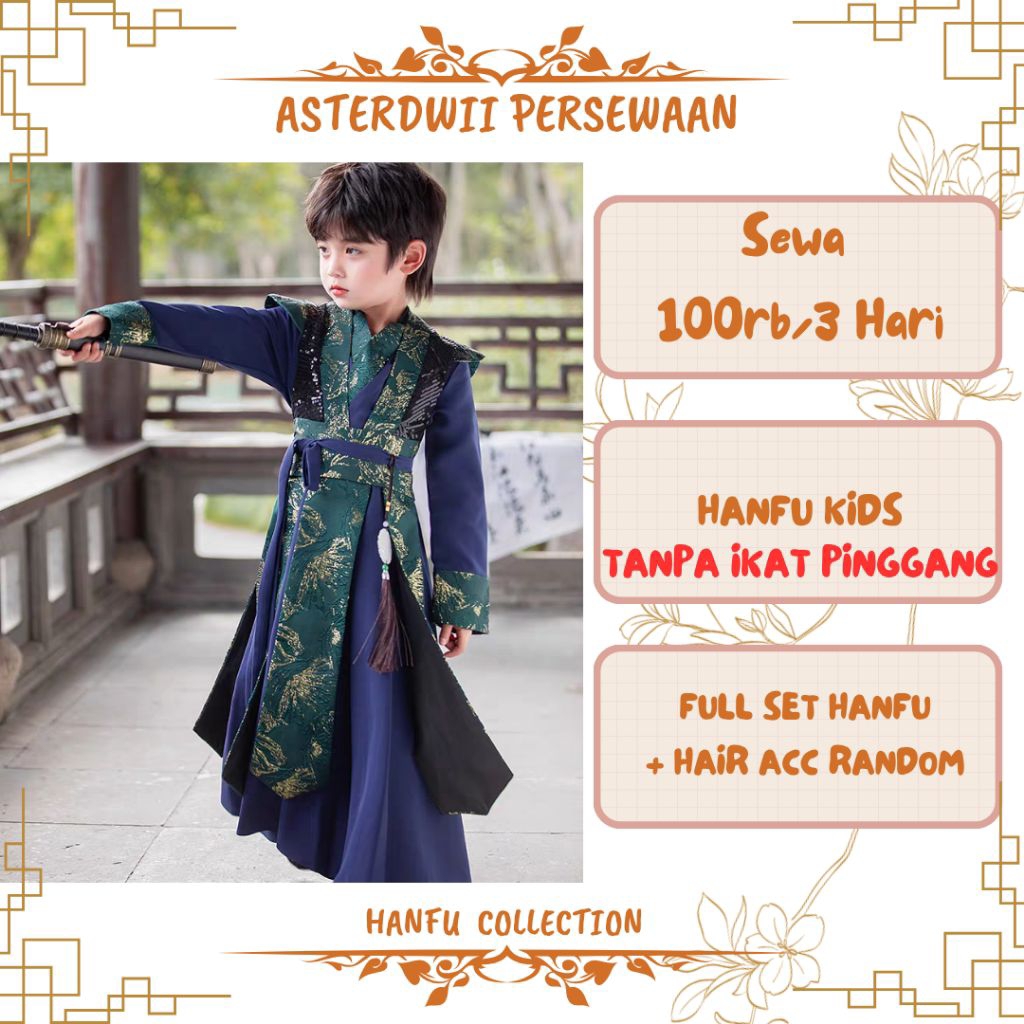 Sewa Hanfu Anak Termurah  [Part 1] Sewa Hanfu  Anak Laki-laki  Hanfu Anak Perempuan harga sewa berbe