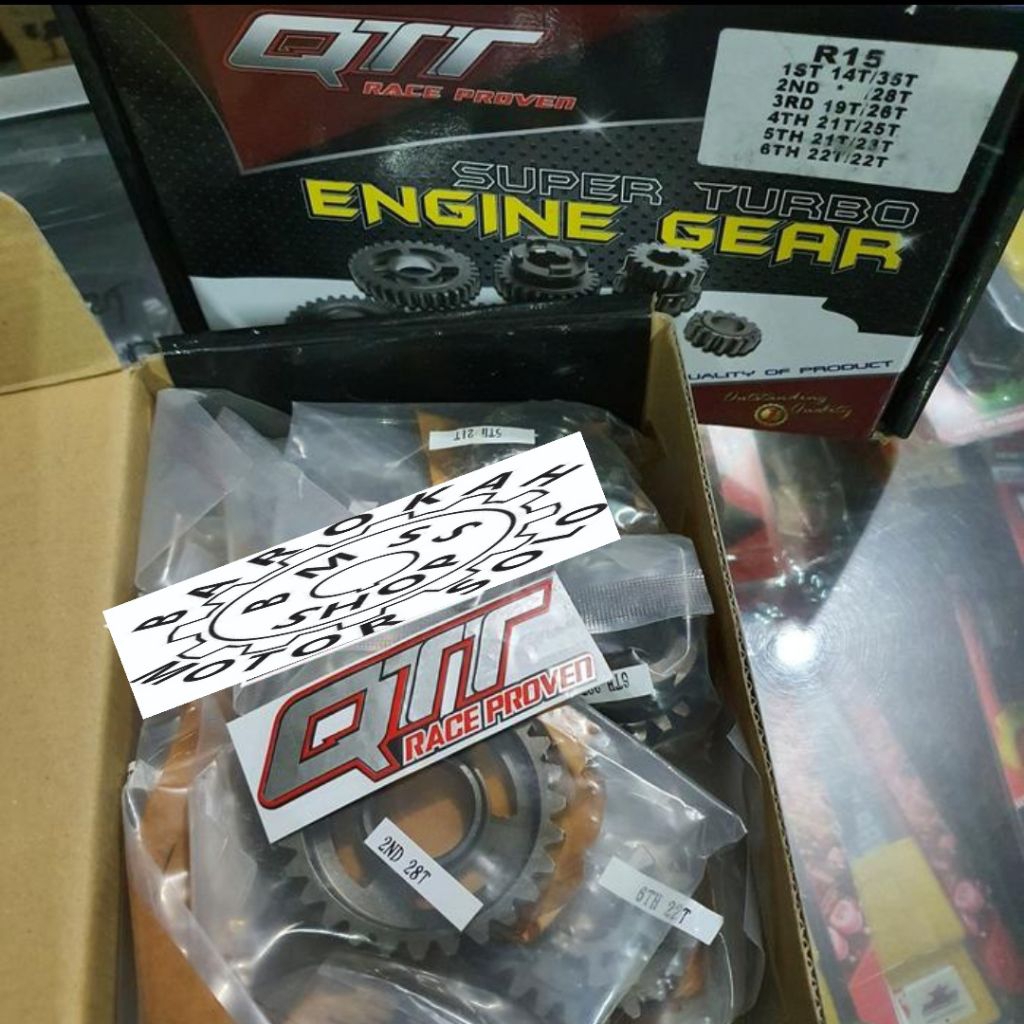 Rasio Qtt Yamaha R15 14-35 X-28 19-26 21-25 21-23 22-22