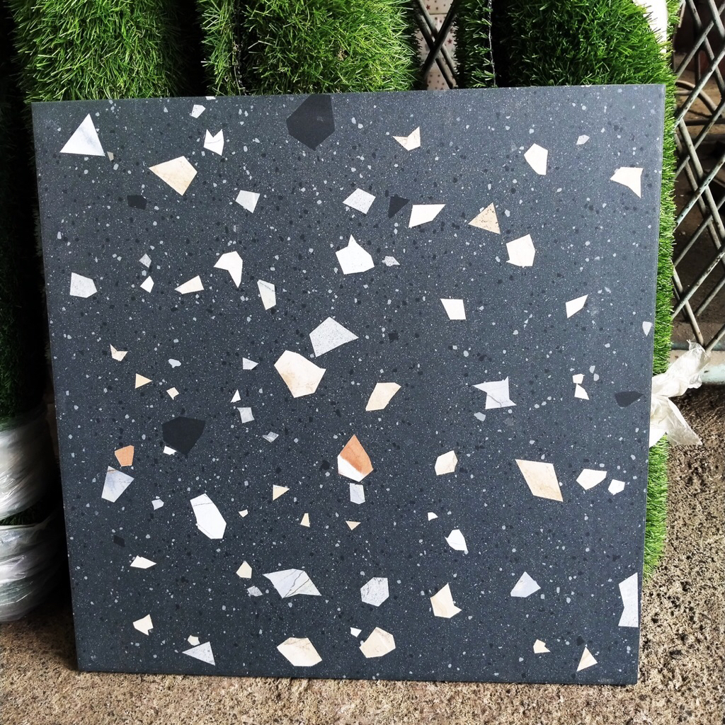 keramik lantai teras 50x50 (kasar)/ keramik taman/ keramik garasi/ keramik lantai 50x50 motif sement