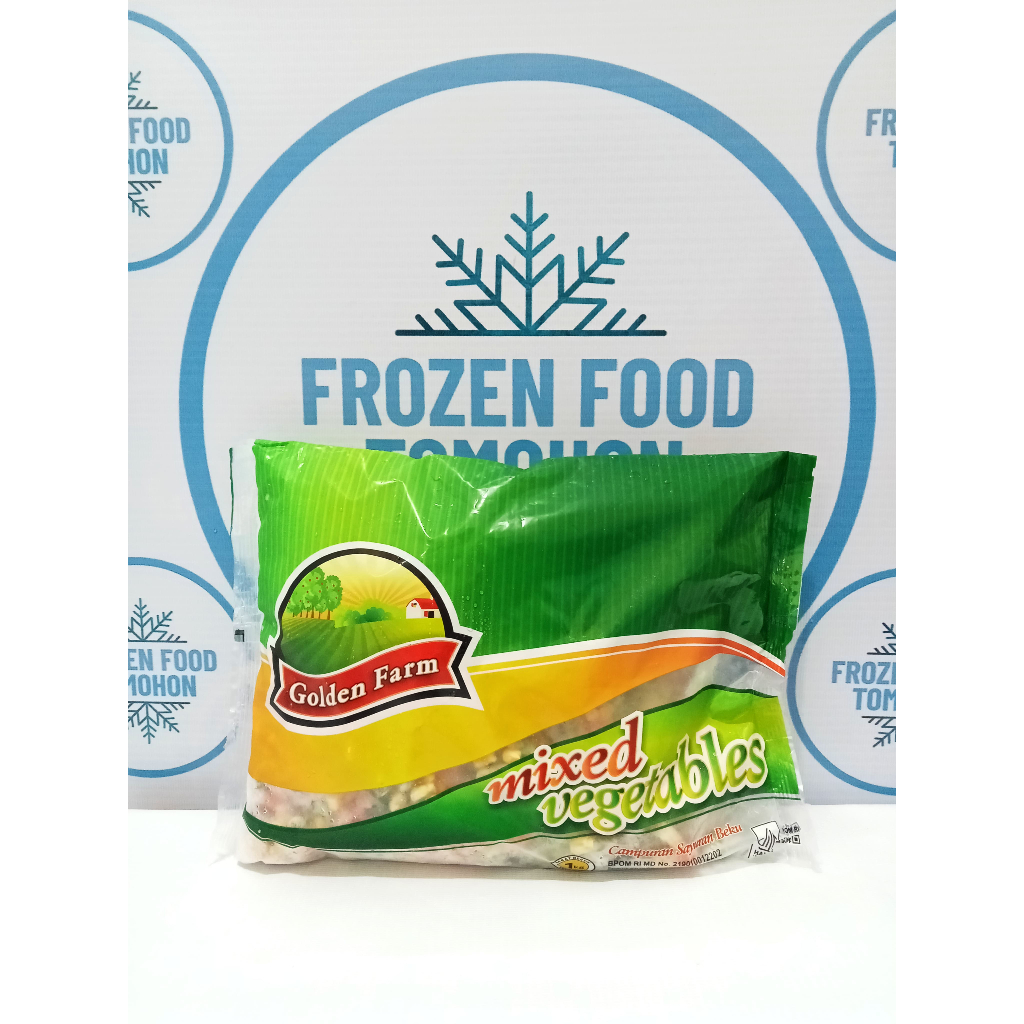 

Mixed Vegetable Golden Farm 1000gr - Frozen Food Tomohon