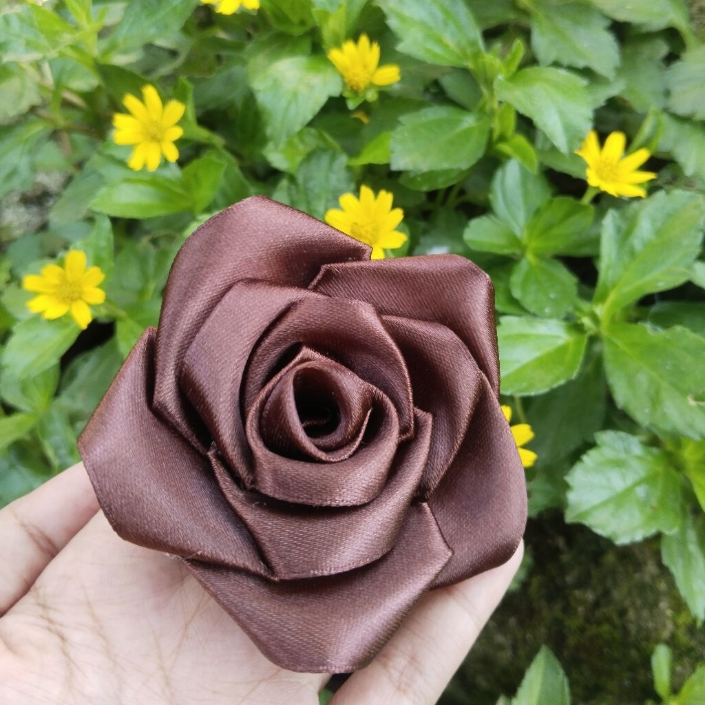 (MAGHONY)Bunga satin buket/bunga satin/bunga satin buket/bunga