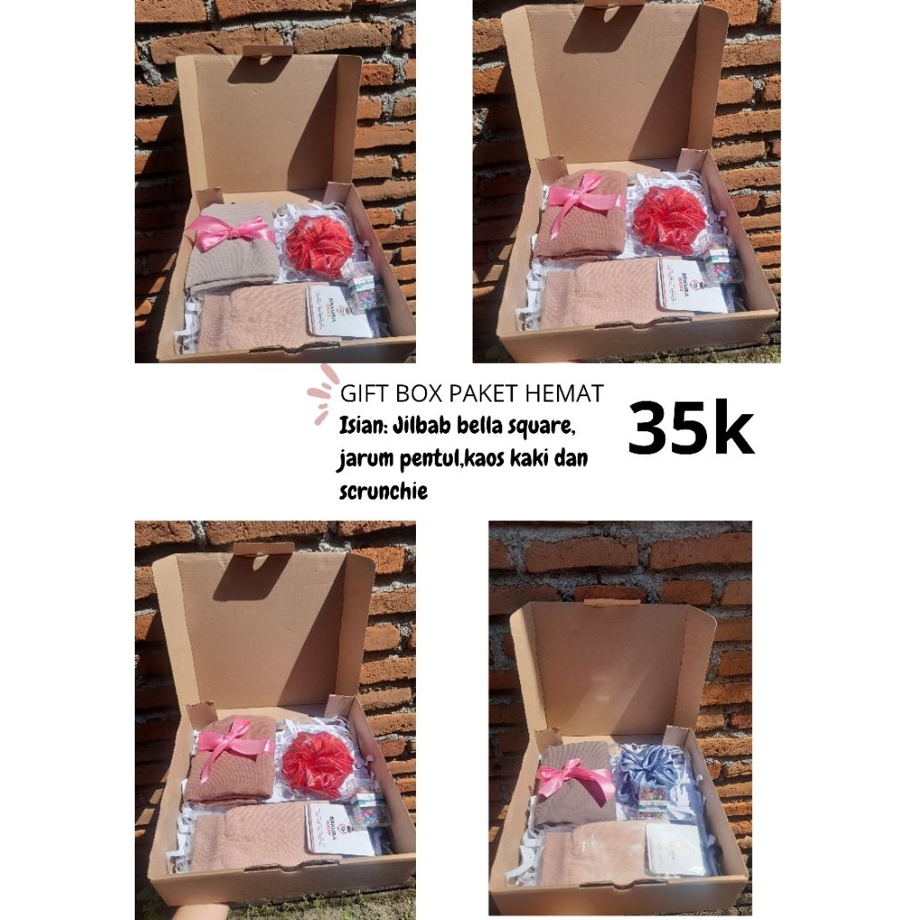 

giftbox paket hemat bella square
