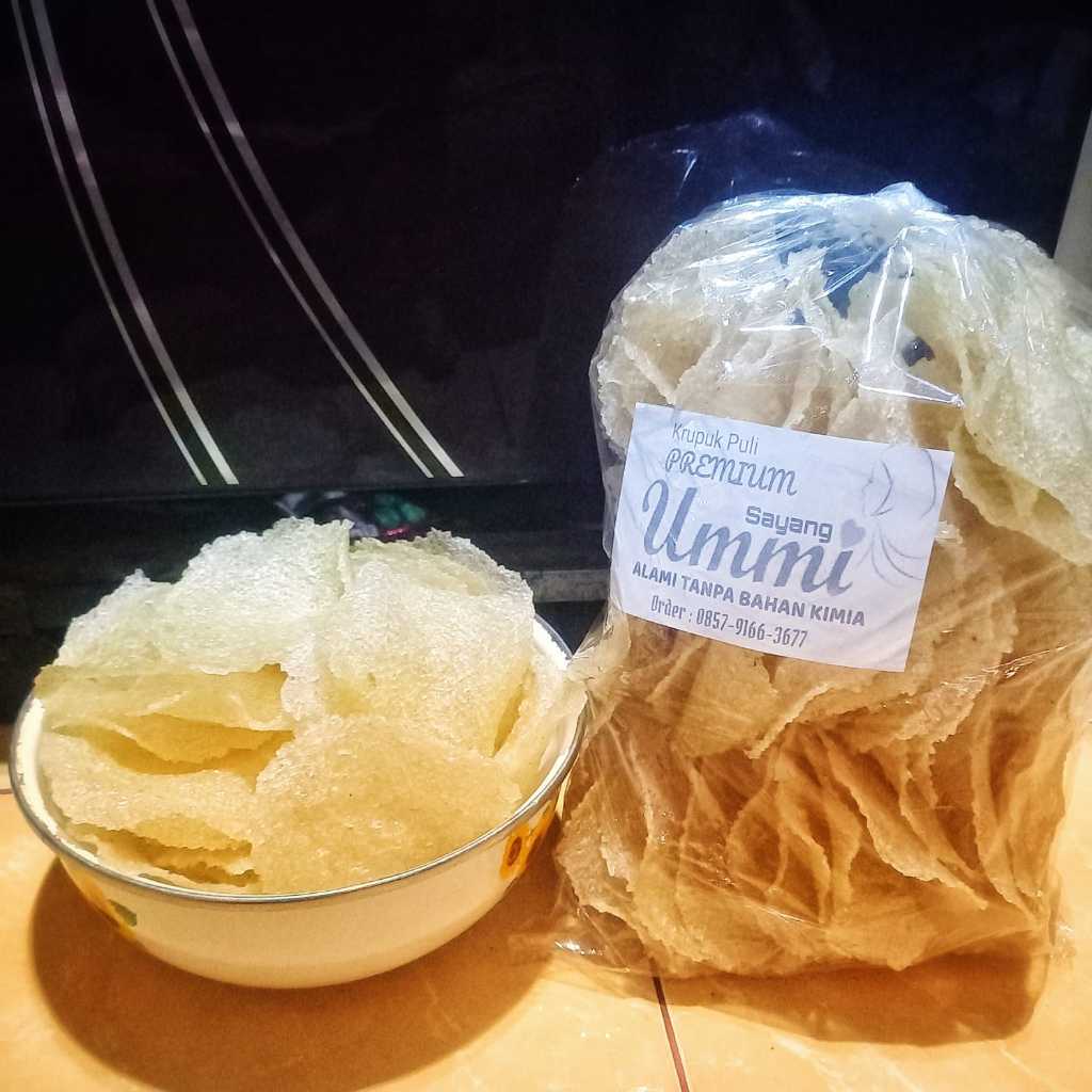 

Krupuk Puli Tanpa Pengawet Gurih Renyah Premium