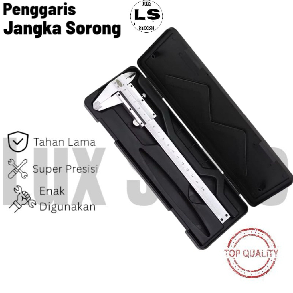 

Penggaris Jangka Sorong Stanles Set Box 15Cm