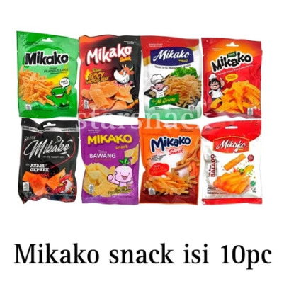 

Mikako keripik snack isi 10pc