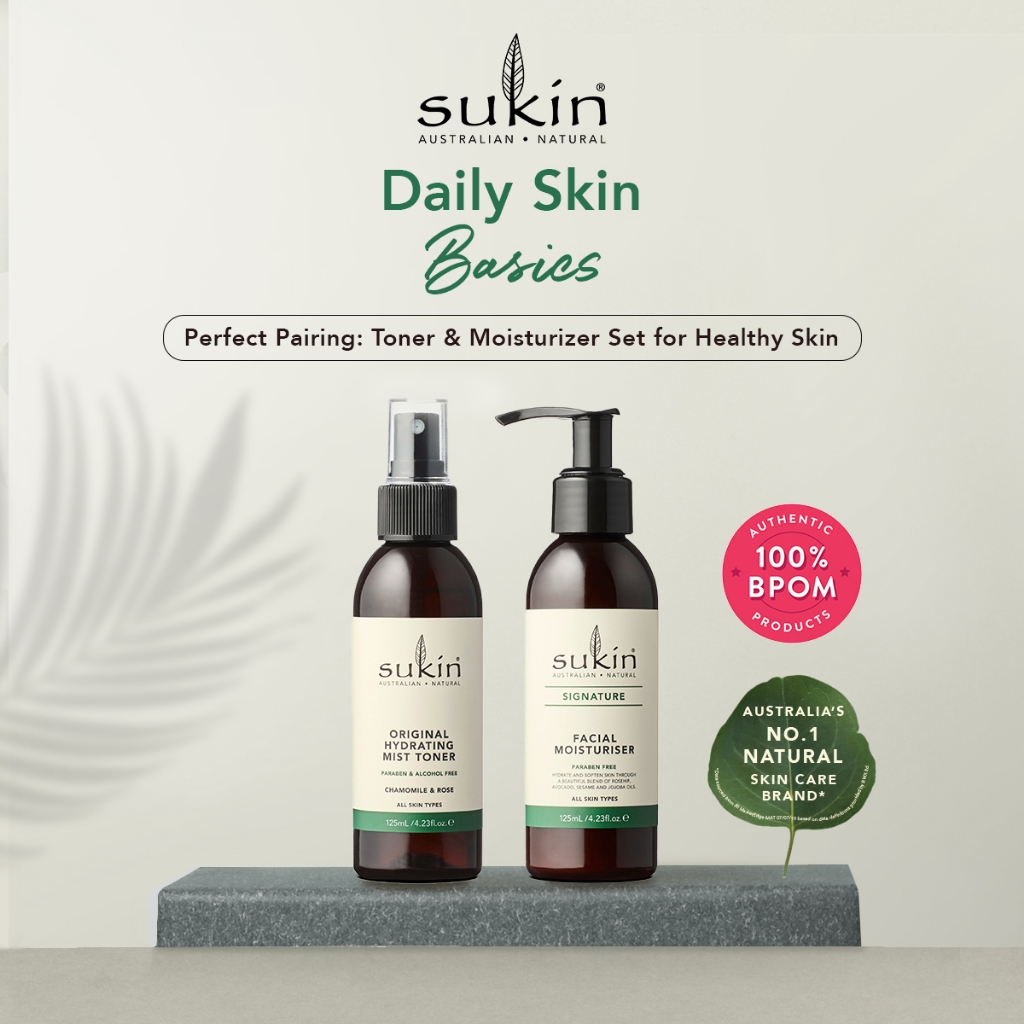 Sukin Best Seller Set (Sukin Toner + Moisturizer)