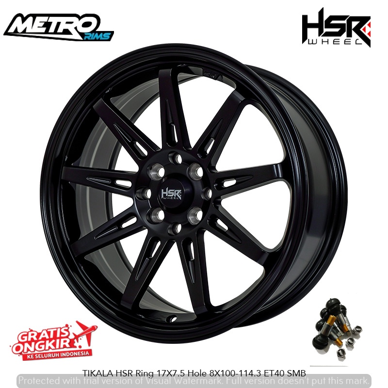 Velg mobil racing ring 17 untuk mobil freed lancer galant binguo yaris vios hsr ce28 ring 17
