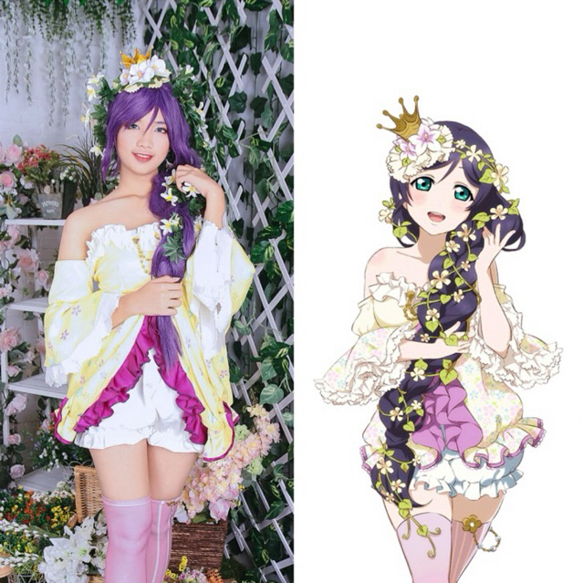 Cosplay Tojo Nozomi Love Live Fairytale Idolized Costume Preloved