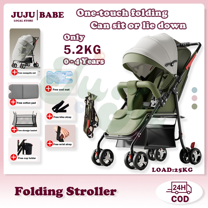 Kereta Dorong Bayi 3 In 1Kereta Dorong Bayi Lipat Otomatis Kereta Dorong Bayi Auto Bisa Duduk Atau B