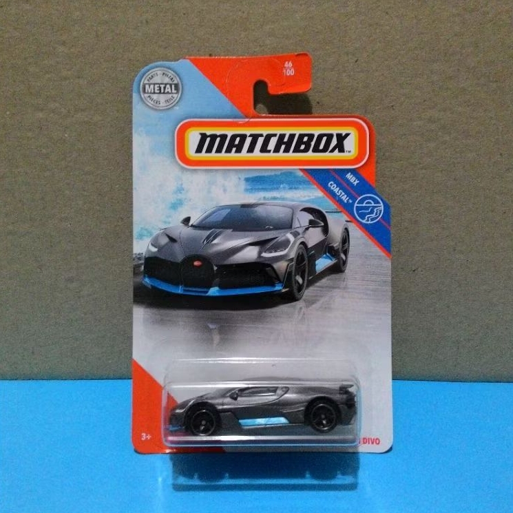 Matchbox 2018 Bugatti Divo Gray