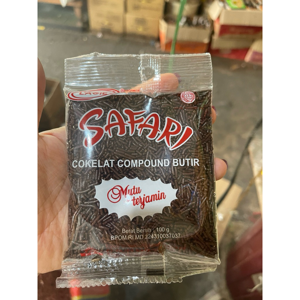 

safari coklat 100gr