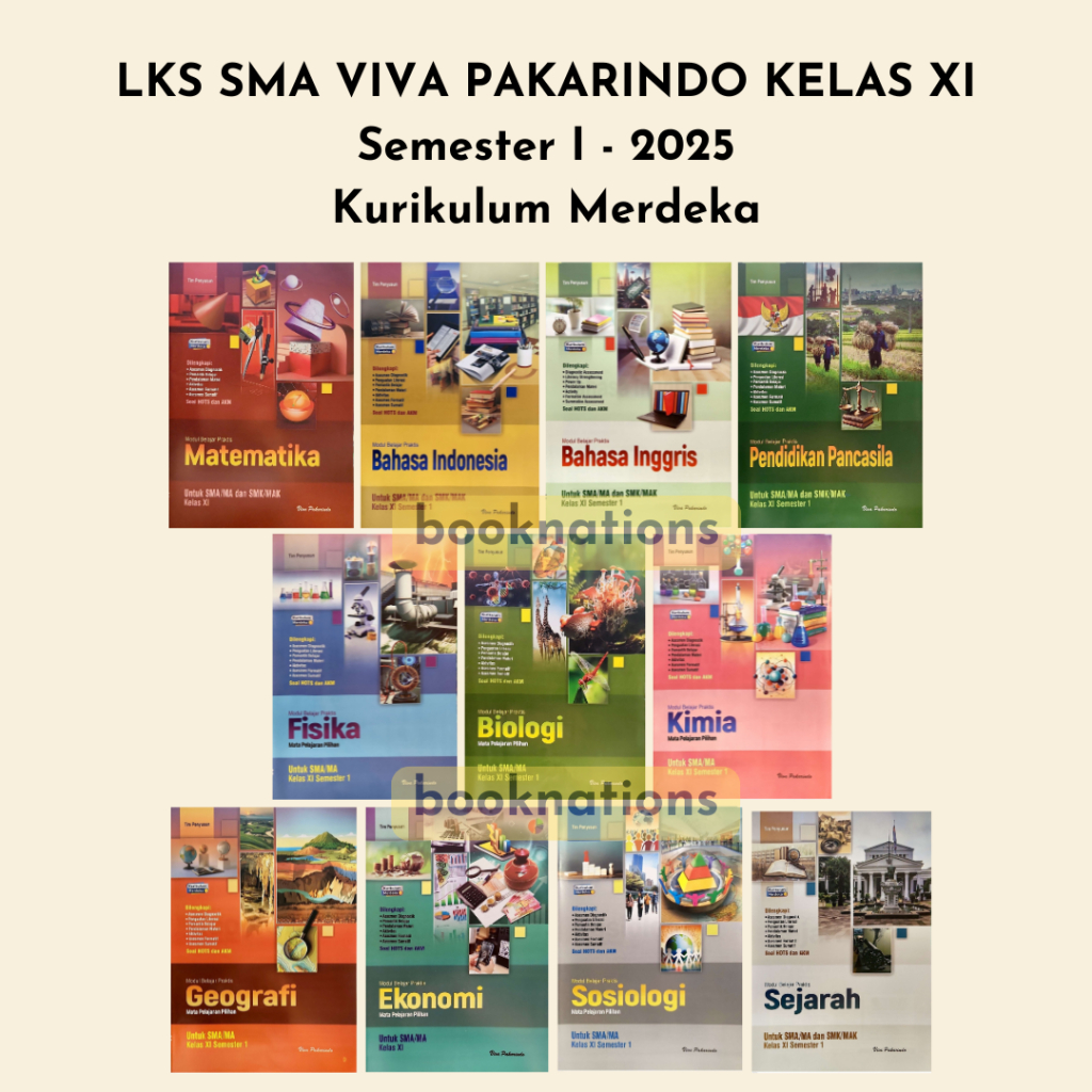 LKS SMA KELAS XI 11 VIVA PAKARINDO SEMESTER 1 Kurikulum Merdeka