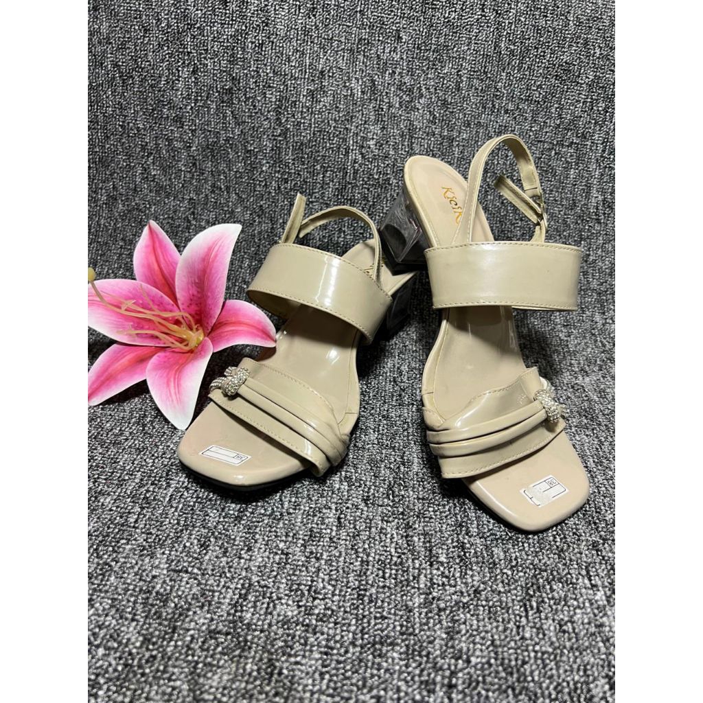 Sendal Wanita Elegan dengan Hak 5cm - Kicik - Shoes
