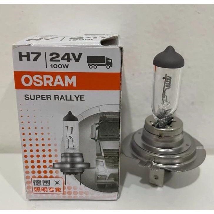 Lampu H7 24V 100W OSRAM Super Rallye Lampu OSRAM H7