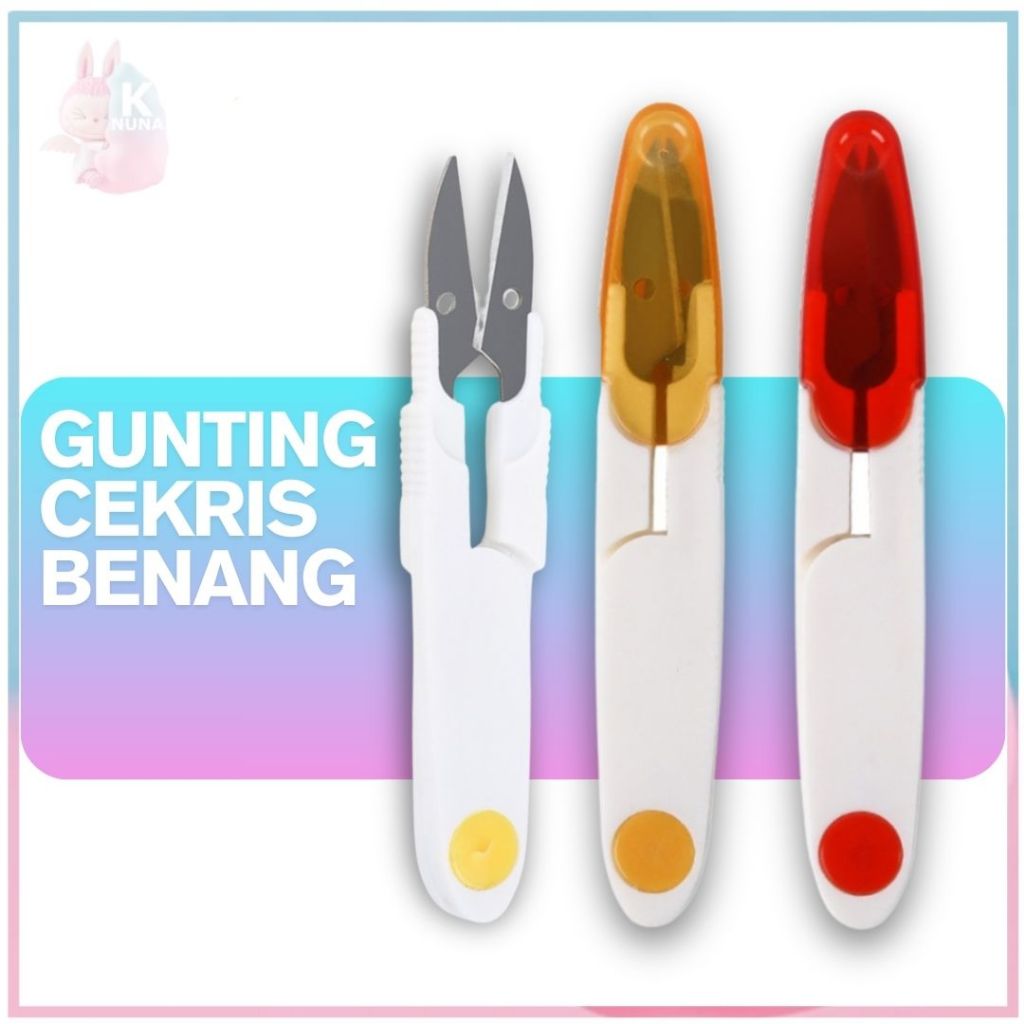 

Thread Cutter Jahit Craft Gunting Cekris Buang Benang Gunting Tutup Benang Bahan Kuat MG016